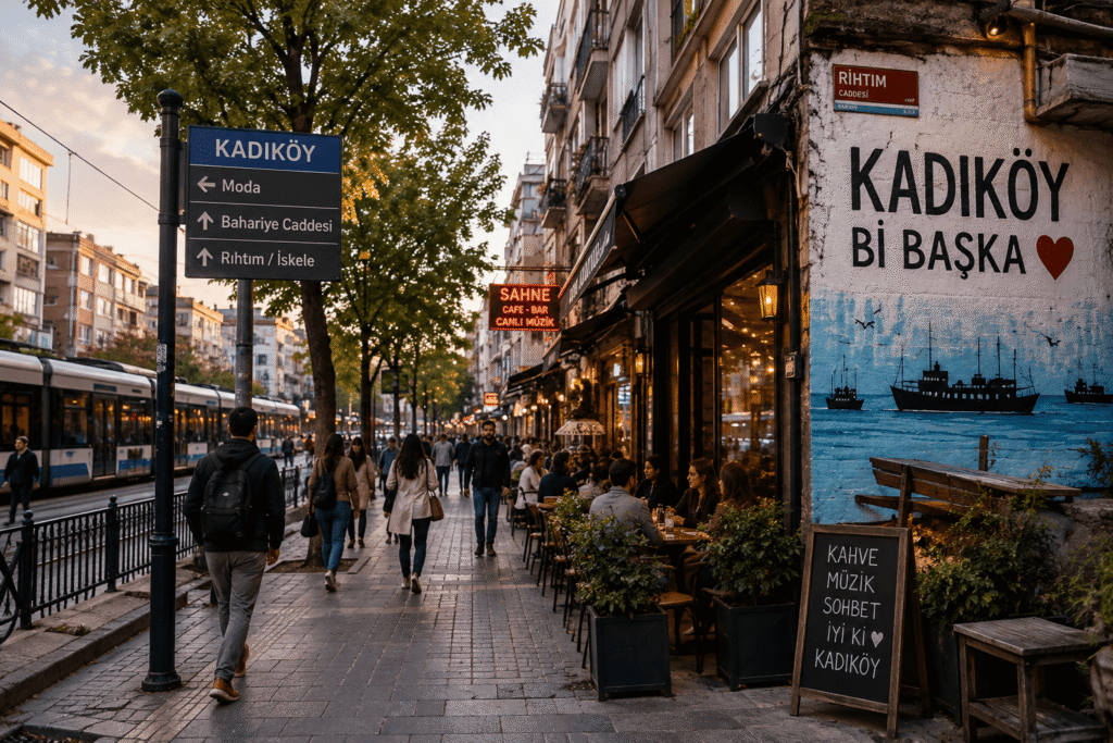 Kadıköy Istanbul street scene illustrating a local market entry example