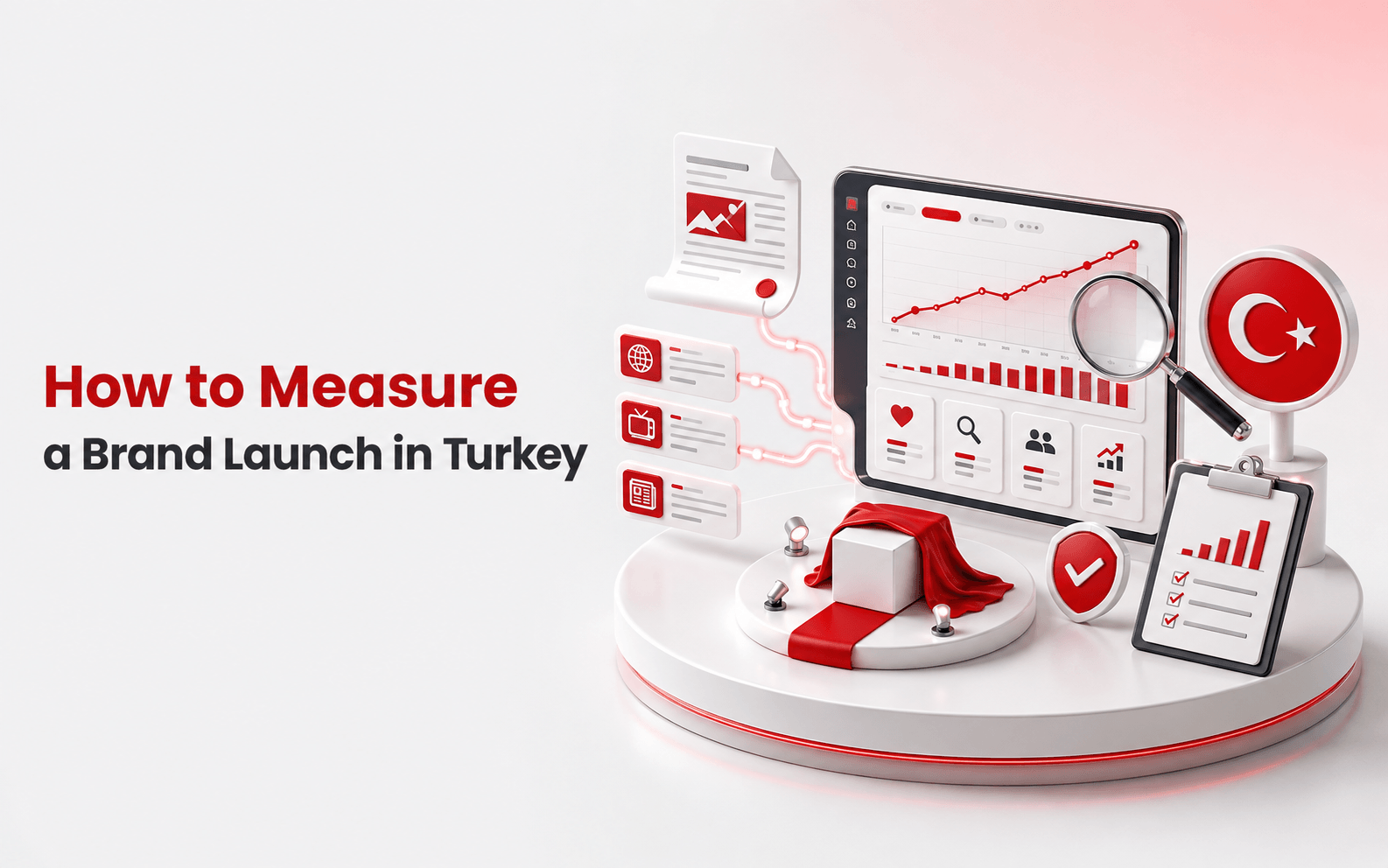 Measuring a brand launch in Turkey using media coverage, audience response and performance analytics