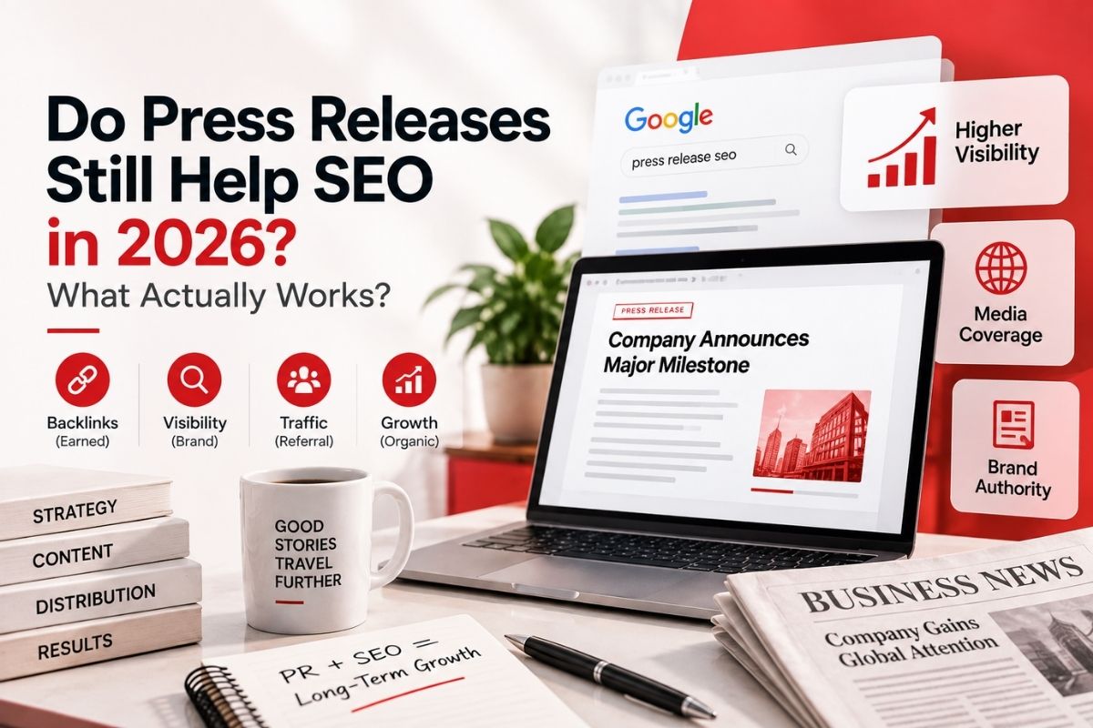 Do press releases help SEO in 2026? Press release SEO strategy