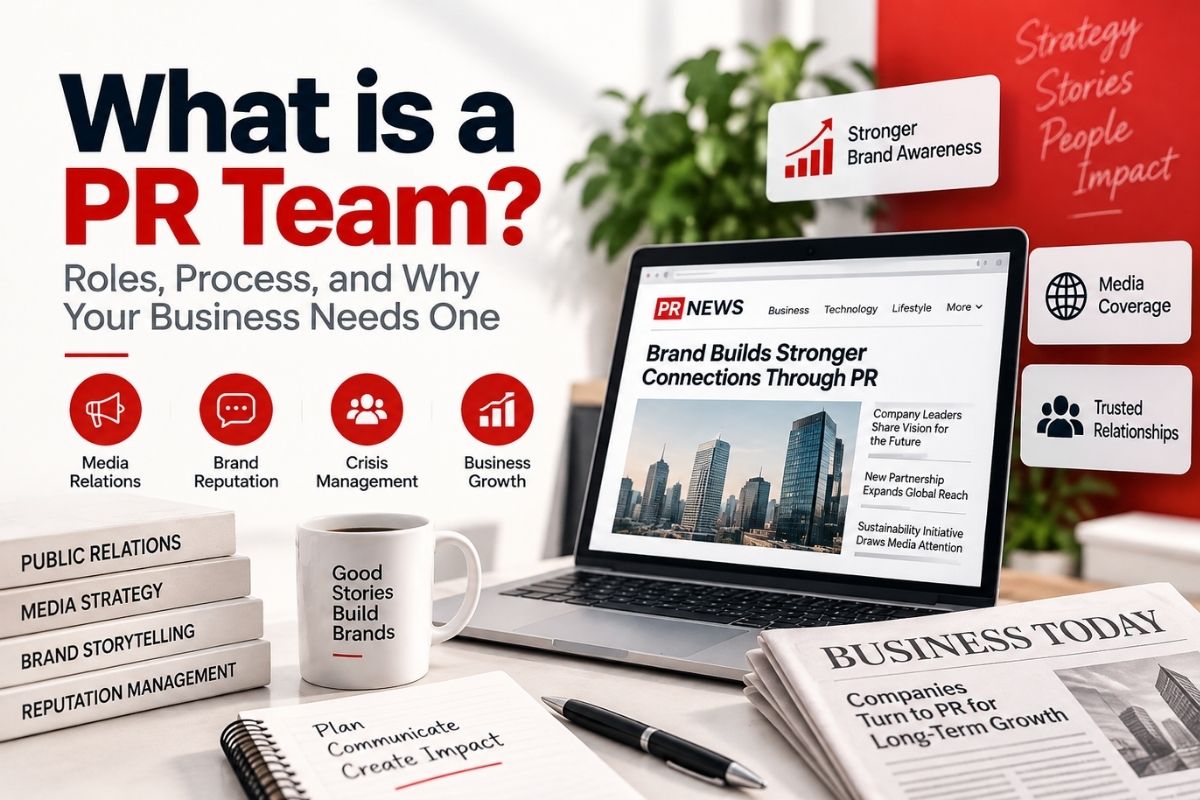 What is a PR team? PR team roles, media relations and reputation management